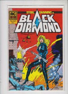 BLACK DIAMOND #1 1983 AMERICOMICS / UNREAD / NM