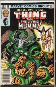 Marvel Two-in-One #95 (1983) The Living Mummy
