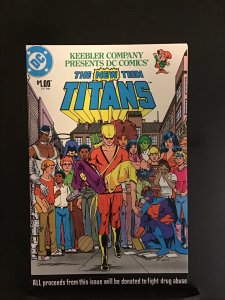 The New Teen Titans (Drug Abuse Awareness) #1 Variant Cover (1983) Teen Titans