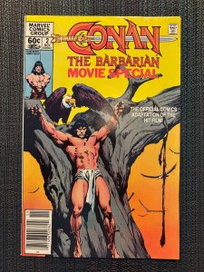 Conan the Barbarian Movie Special #2 Newsstand Edition (1982)