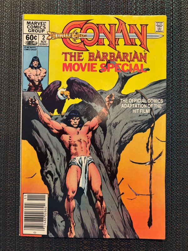 Conan the Barbarian Movie Special #2 Newsstand Edition (1982)