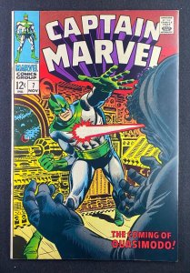 Captain Marvel (1968) #7 FN/VF (7.0) Don Heck un
