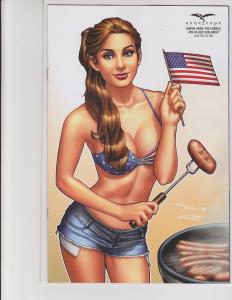 Robyn Hood The Curse #6 Cover K Zenescope 4th of July NM LE350 Santacruz