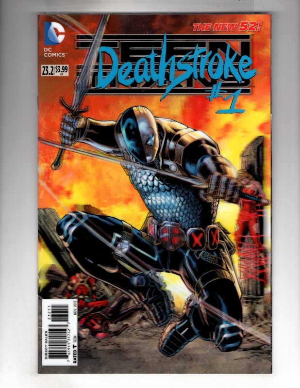 Teen Titans #23.2 (2013)    Lenticular Cover  / MC#96