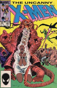 Uncanny X-Men, The #187 VF ; Marvel | Chris Claremont Dire Wraiths