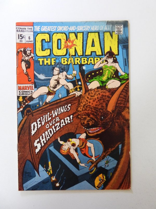 Conan the Barbarian #6 (1971) FN/VF condition