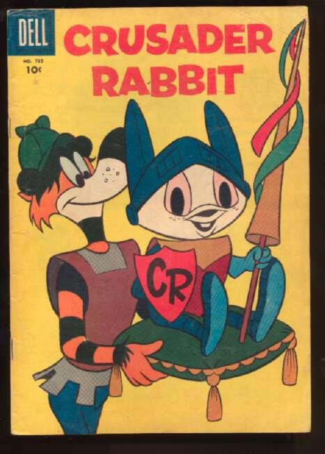 Crusader Rabbit #1, VG- (Actual scan)