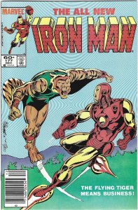 Iron Man #177 Newsstand Edition (1983)