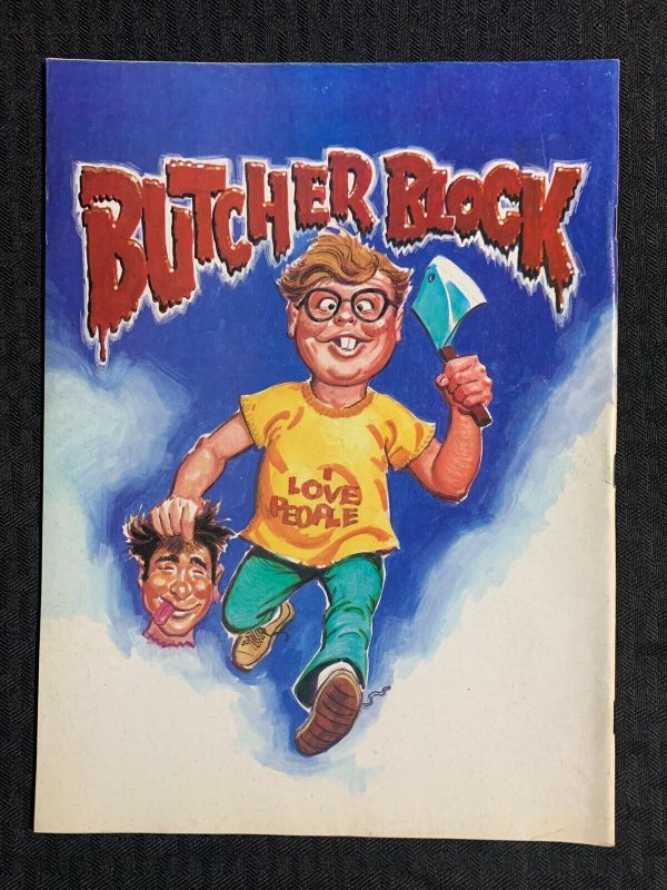 1986 DISGUSTING COMICS Quasar Magazine #1 FN+ 6.5 Rambo & Superman Parodies