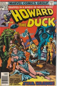 Howard the Duck #23 Regular Edition (1978)  Man Thing !