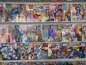 Huge Lot 190+ Comics W/ Batman, Superman, Punisher, +More! Avg FN Cond!