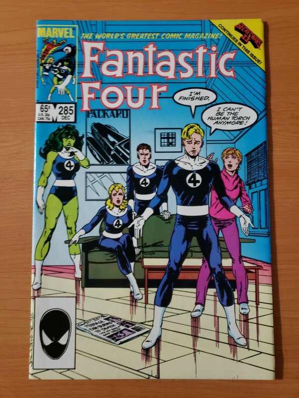 Fantastic Four #285 Direct Market Edition ~ NEAR MINT NM ~ 1985 MARVEL COMICS