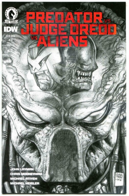 PREDATOR vs JUDGE DREDD vs ALIENS #1 2 3 4 B, NM, Horror, more in store, 1-4 set