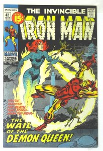 Iron Man (1968 series)  #42, VF+ (Actual scan)