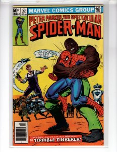 The Spectacular Spider-Man #53 (1981) [CR200-NSC•BN#9]