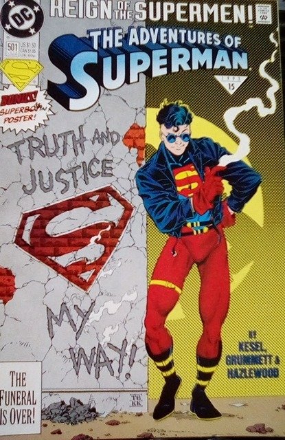 Adventures of Superman #501 Standard Edition - Direct (1993)