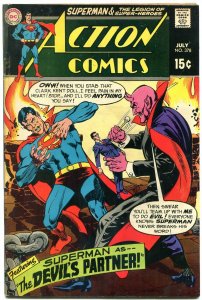 ACTION COMICS #378 DC LAST 12 CENT ISSUE SUPERMAN ADAMS-- FN