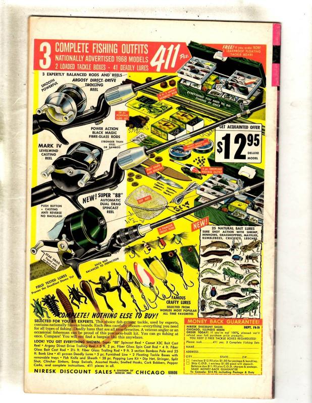 Magnus Robot Fighter # 23 FN/VF Gold Key Comic Book Silver Age 4000 AD FM6