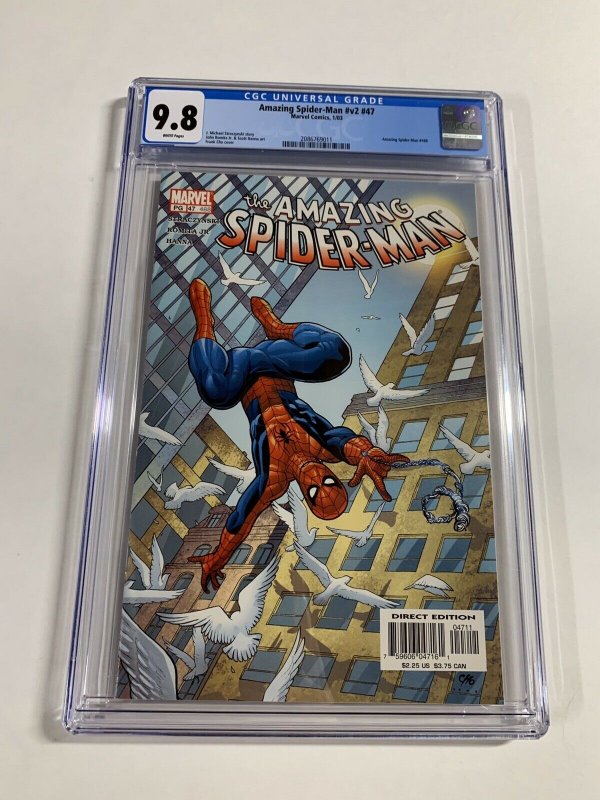 Amazing Spider-man V Vol Volume 2 # 47 Cgc 9.8 White Pages Marvel