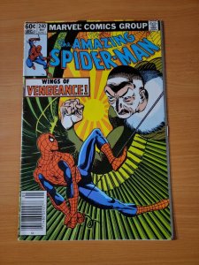 Amazing Spider-Man #240 Newsstand Variant ~ FINE FN ~ 1983 Marvel Comics