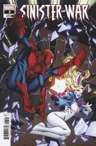 (2021) SPIDERMAN SINISTER WAR #3 1:25 Carlos E. Gomez Variant Cover!