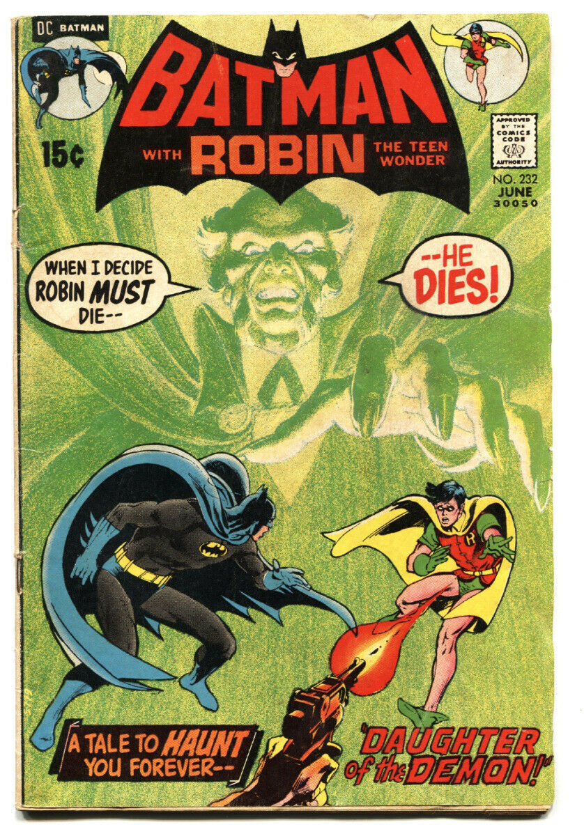 BATMAN #232-First appearance RA'S AL GHUL-1971 comic book DC | Comic Books  - Modern Age, DC Comics, Batman, Superhero / HipComic