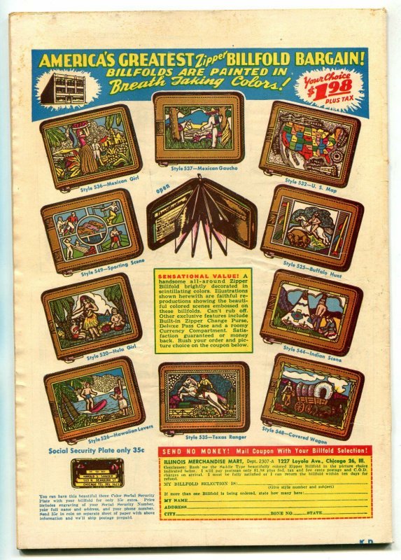 Kerry Drake Detective Cases #6 1948- Stiches- Lady Crime VF