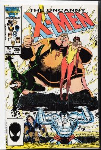 The Uncanny X-Men #206 (1986) X-Men