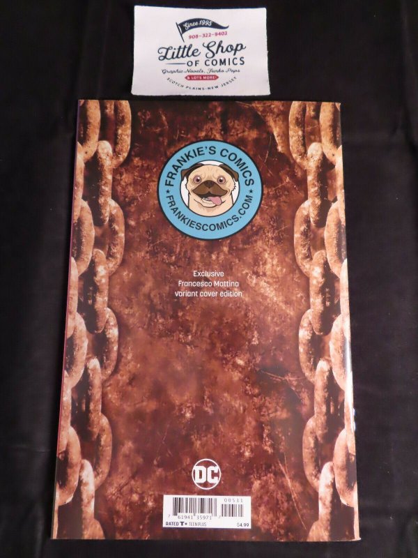 BATMAN WHO LAUGHS #5 NM FRANCESCO MATTINA FRANKIE'S variant DC Comics