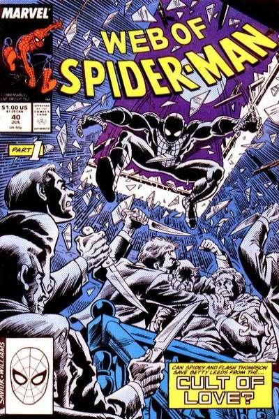 Web of Spider-Man (1985 series) #40, VF (Stock photo)