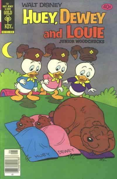 Huey, Dewey, and Louie Junior Woodchucks #58 FN; Gold Key | save on shipping - d