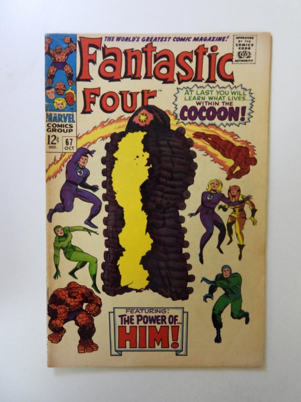 Fantastic Four #67 (1967) 1st Him (Warlock) FN+ condition