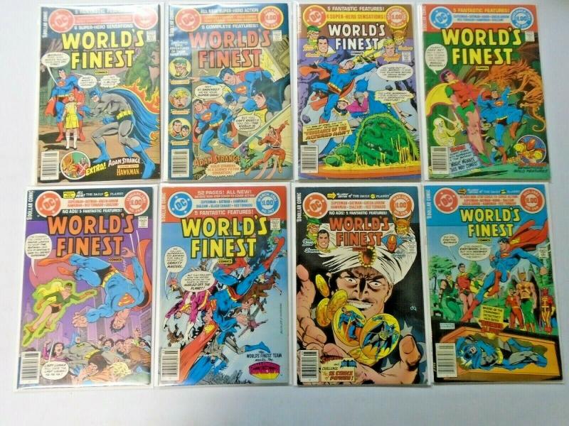 World's Finest lot #245 to #282 27 different books average 5.0 range (1977)