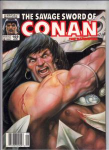 Savage Sword of Conan #169 (Jan-90) NM- High-Grade Conan