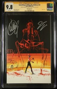 Something Is Killing The Children (2023) #33 (CGC 9.8) Signed Dell'edera *Tynion