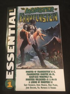 ESSENTIAL THE MONSTER OF FRANKENSTEIN Vol. 1 Trade Paperback