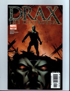 DRAX THE DESTROYER #1 (2005) 1ST ONGOING SOLO SERIES/ORIGIN STORY. LOW PRINT.
