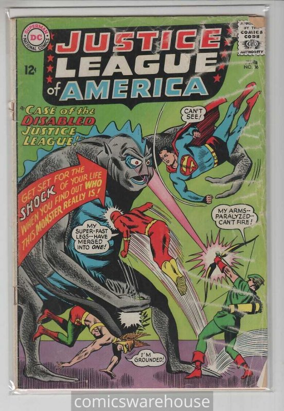 JUSTICE LEAGUE OF AMERICA (1960 DC) #36 GOOD+ A00033