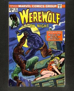 Werewolf By Night #18  Murder By Moonlight! Werewolves War! Ron Wilson!