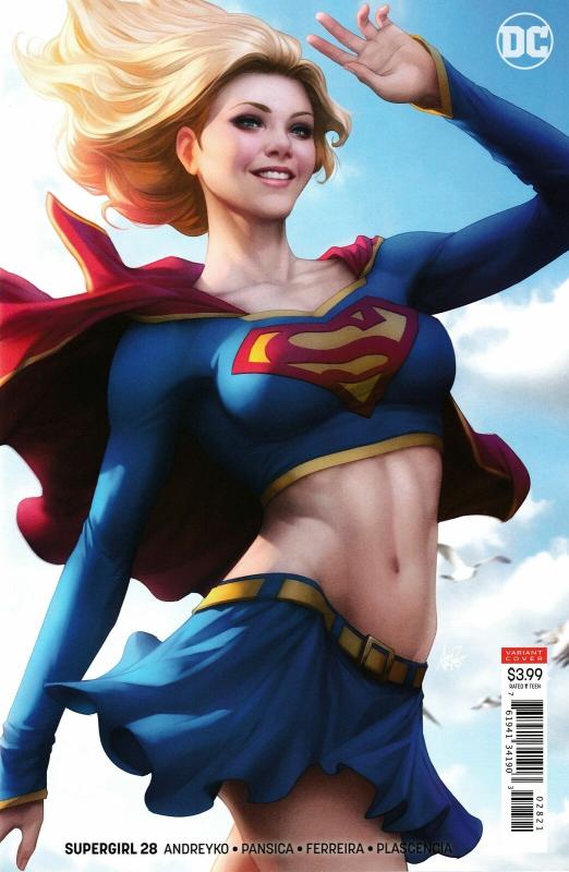 Supergirl #28 Artgerm Variant Cvr (DC, 2019) NM