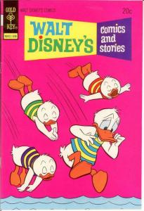 WALT DISNEYS COMICS & STORIES 395 F-VF Aug. 1973 COMICS BOOK