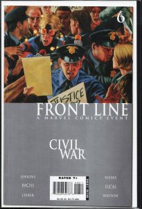 Civil War: Front Line #6 (2006) Speedball