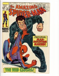 AMAZING SPIDERMAN 73 NM;1st APP a)SILVERMANE b) MMM  9.4  LOUISIANA COLLECTION