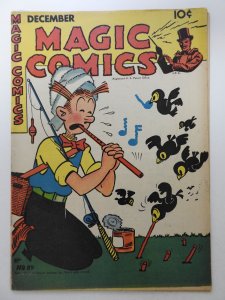 Magic Comics #89 (1946) C/F Loose Good+ Condition!