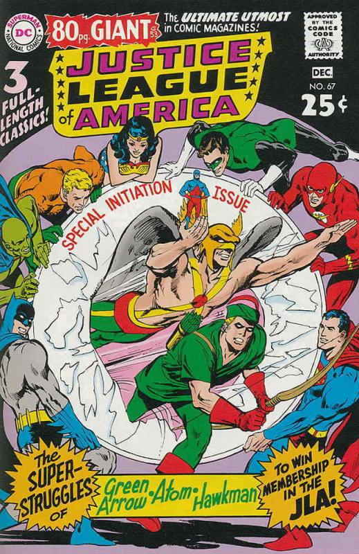 Justice League of America #67 VG; DC | low grade comic - save on shipping - deta