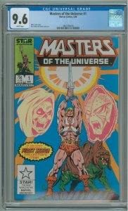 Masters of the Universe #1 (1987) CGC 9.6!