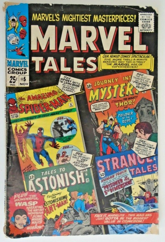 *Marvel Tales (1964) 11 books, All Giants; Graded=$74 