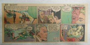 Jett Scott Page by Jerry Robinson,Sheldon Stark from 4/17/1955 Third Page Size!