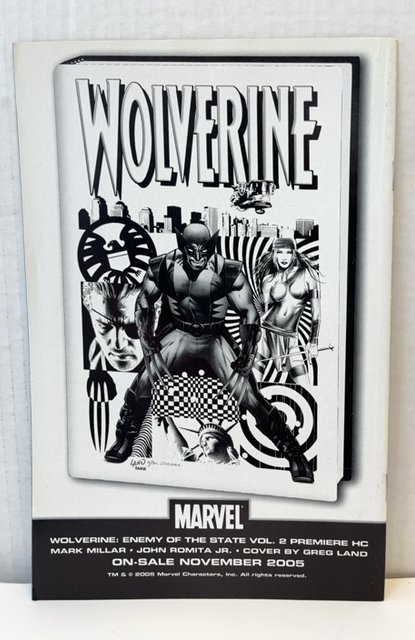Wolverine #32 black and white edition (2005)