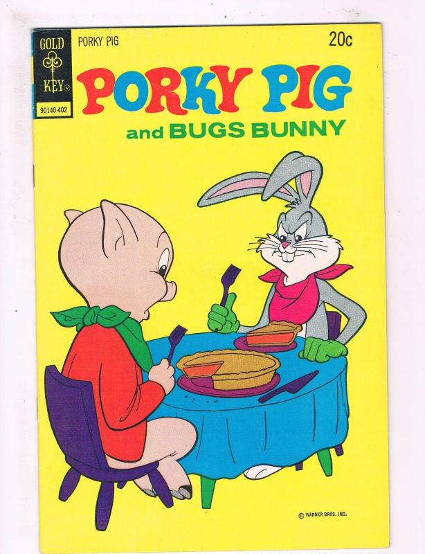 Porky Pig & Bugs Bunny #52 VG Gold Key Bronze Age Comic Book Warner Brothers JH3